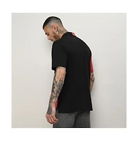 Campus Sutra Men's Crimson Red & Jet Black Maxi Checkers Shirt
