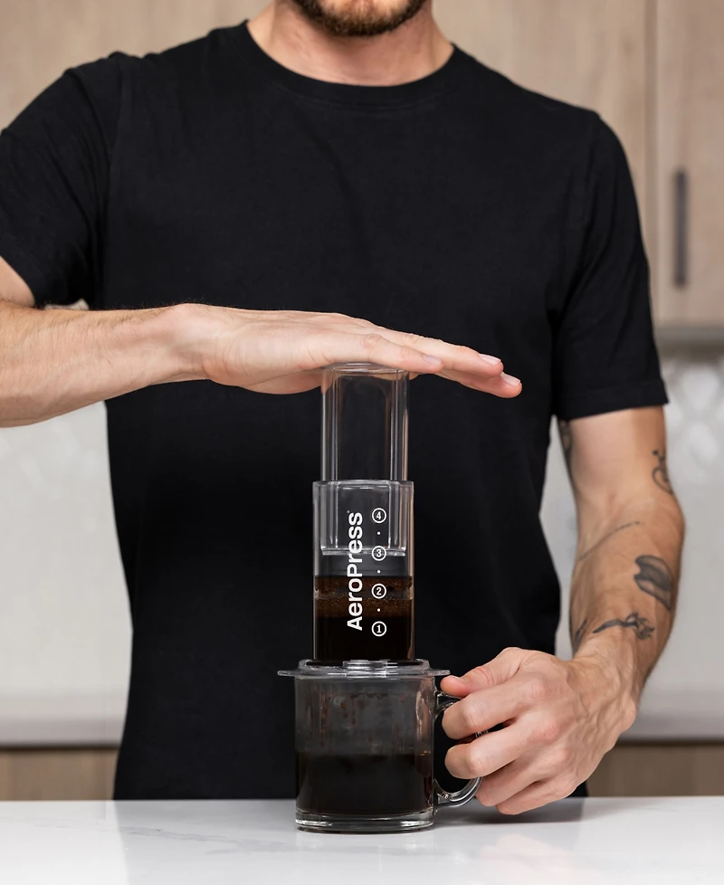 AeroPress 3-in-1 Technology Single-Cup Travel Coffee Maker Made With Tritan