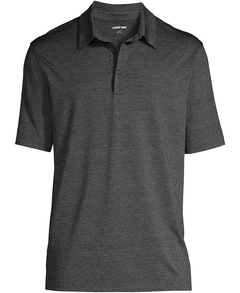 Lands' End Men's Rapid Dry Space Dye Polo Shirt