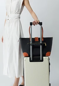 Women's Tote Nylon Top Zip Large Lifestyle Bag Eve Victoria Hyde
