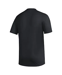 Adidas Men's Nc State Wolfpack Primary Locker Logo Pre-Game Aeroready T-Shirt