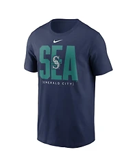 Nike Men's Navy Seattle Mariners Scoreboard T-Shirt