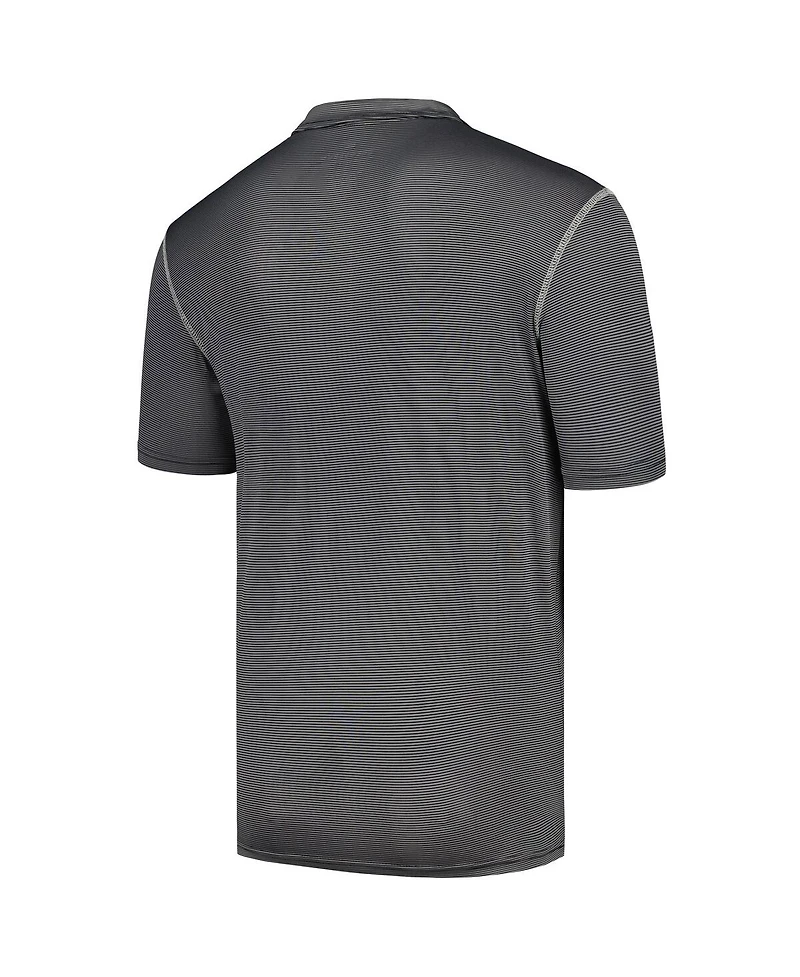 Colosseum Men's Black Vanderbilt Commodores Cameron Polo