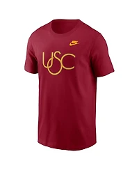 Nike Men's Cardinal Usc Trojans Legacy Alternate Logo T-Shirt