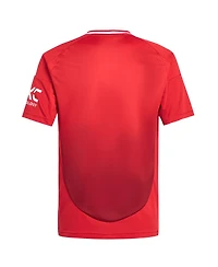 Adidas Big Boys and Girls Red Manchester United 2024/25 Home Replica Jersey