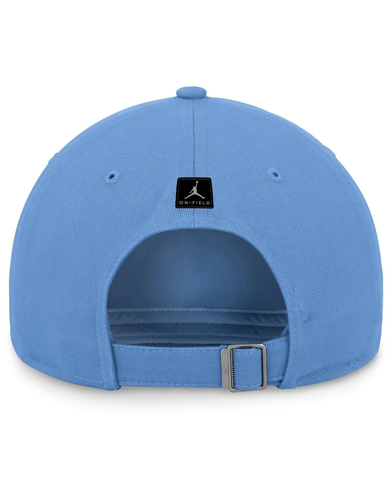 Jordan Men's Carolina Blue North Carolina Tar Heels 2024 On-Field Club Adjustable Hat