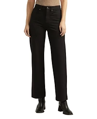 Jag Women's Sophia High Rise Wide Leg Ponte Pants