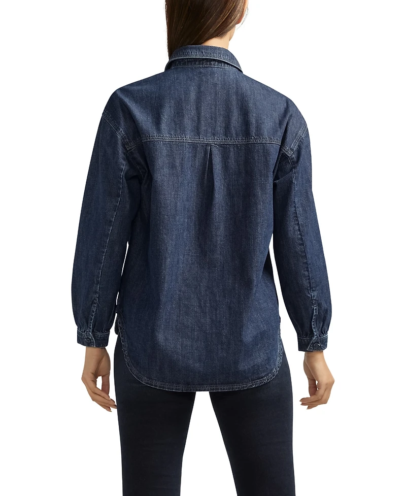 Jag Women's Relaxed Button-Down Shirt