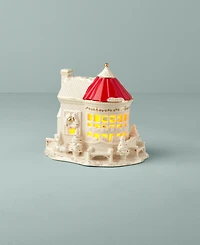 Lenox Mistletoe Park Village Book Store Lit Figurine, Exclusively at Macy's