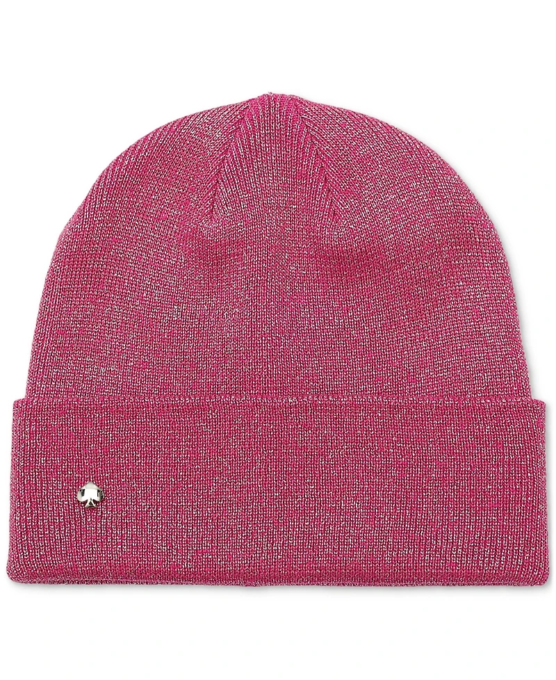 Kate Spade New York Women's Metallic Beanie & Scarf Boxed Gift Set