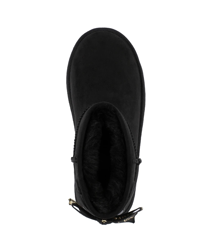 Juicy Couture Women's Olden Mini Platform Cold Weather Booties
