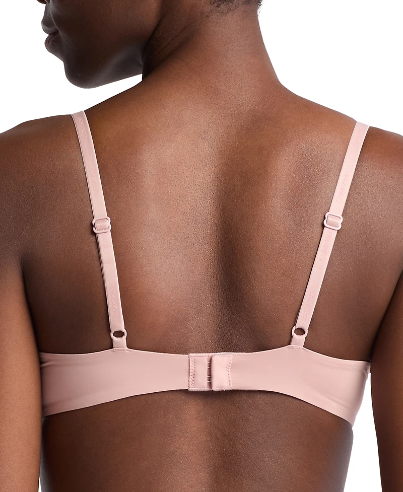 Calvin Klein Women's Soft Stretch Lace Push-Up Plunge Bra QF7578