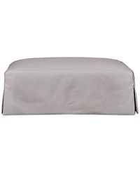Brenalee 46" Performance Fabric Slipcover Ottoman