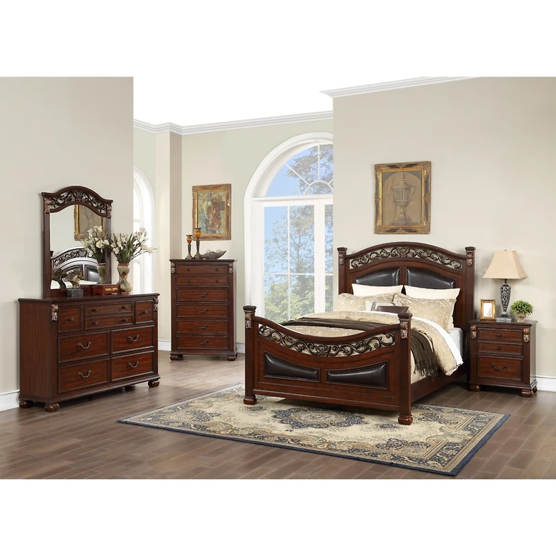 Streamdale Traditional Cherry Nightstand
