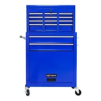 Streamdale Furniture 8-Drawer Rolling Tool Chest with Wheels
