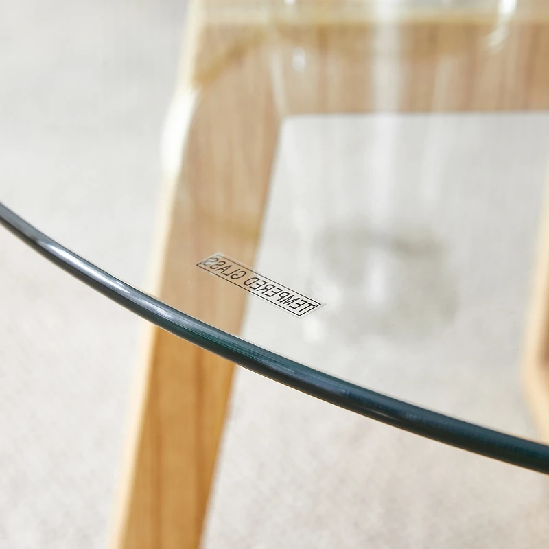 Streamdale Wood-color Mdf Coffee Table Nature's Simplicity, Modern Elegance
