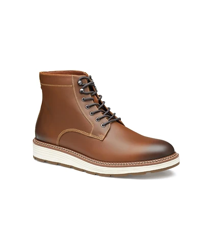 Johnston & Murphy Men's Waterproof Upton Lug Plain Toe Boots