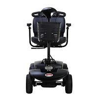 Streamdale Furniture Compact Travel Mobility Scooter: 300W Motor, 300lbs Capacity, Gloss Black