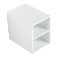 Small Wall Mounted Storage Shelves, Glossy White