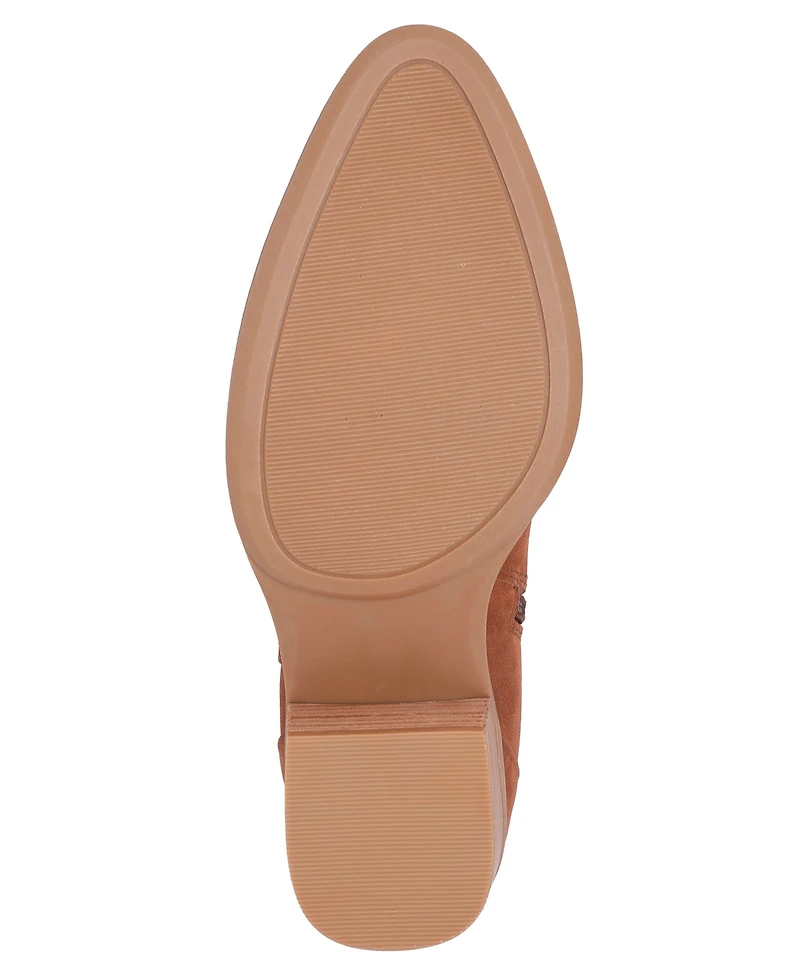 Mia Women's Santina Block-Heel Western Prairie Booties