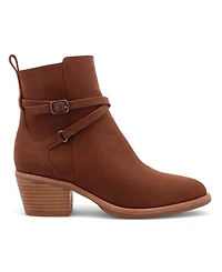 Mia Women's Santina Block-Heel Western Prairie Booties