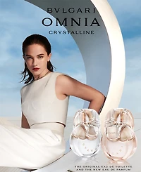 Bvlgari Omnia Crystalline Eau de Parfum, 3.4 oz.
