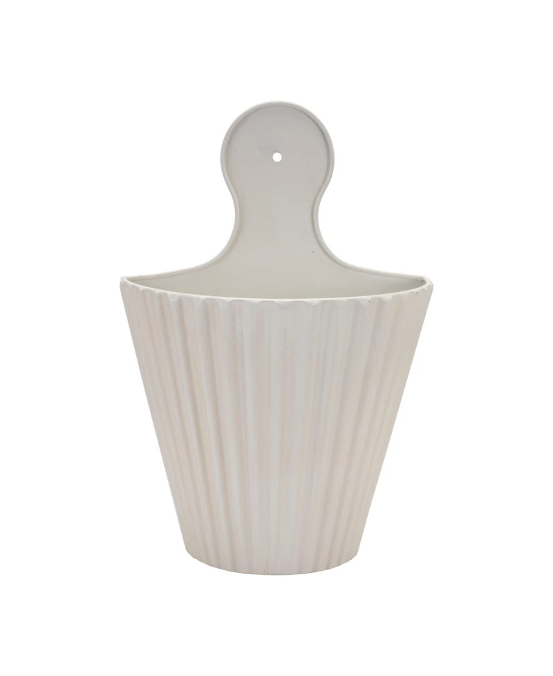 Slickblue Wall Pocket (Set of 2) 9.5"L x 14.5"H, 11"L x 16.5"H Metal