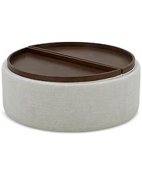 Alrodo Fabric Storage Ottoman, Created for Macy's