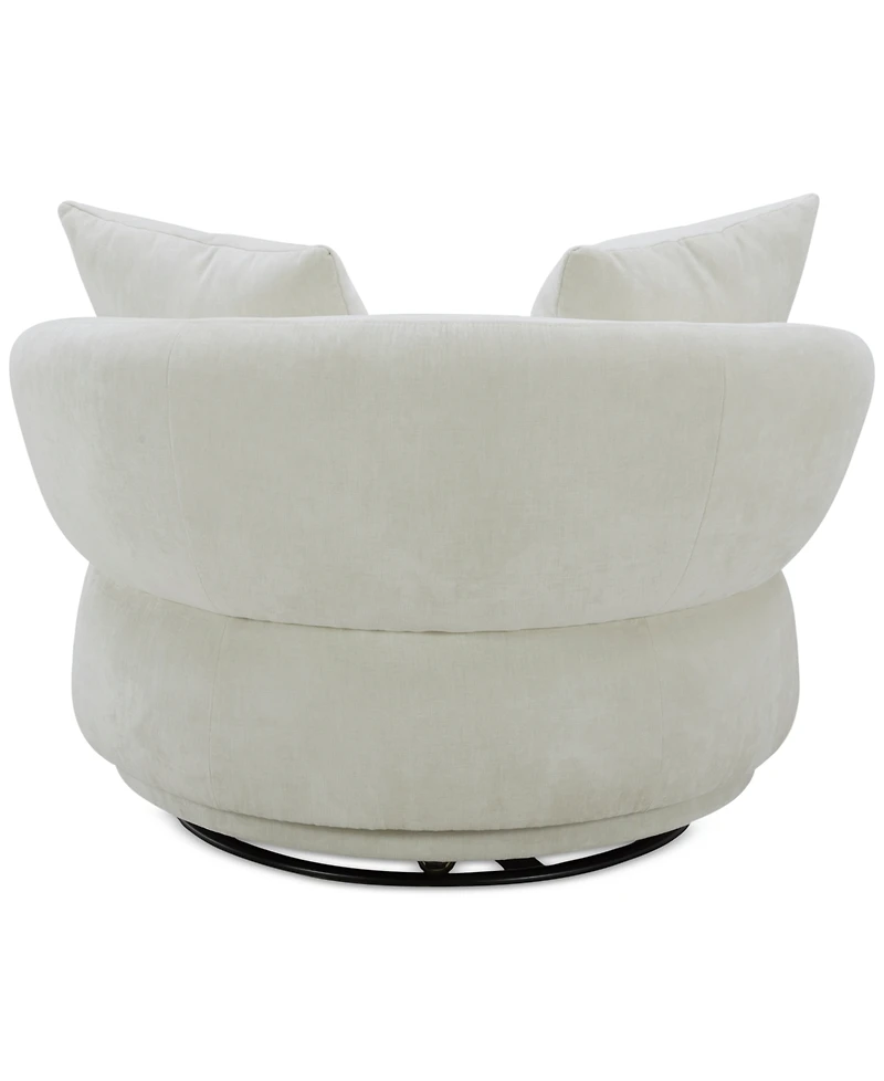 Ordesh Fabric Swivel Chair, Created for Macy's