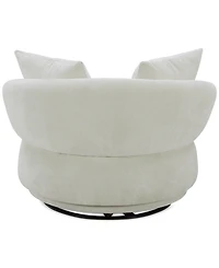 Ordesh Fabric Swivel Chair, Created for Macy's