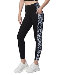 Andrew Marc Sport Women's Printed 7/8 Leggings