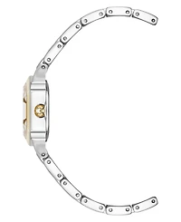 Anne Klein Women's Quartz Petite Hexagonal Two-Tone Alloy Metal Bracelet Watch, 21mm