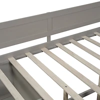 Streamdale Full Daybed With Drawers And Shelves
