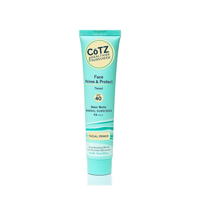 CoTZ Skincare Face Prime & Protect Spf 40 Tinted