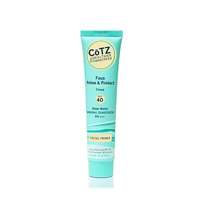 CoTZ Skincare Face Prime & Protect Spf 40 Tinted