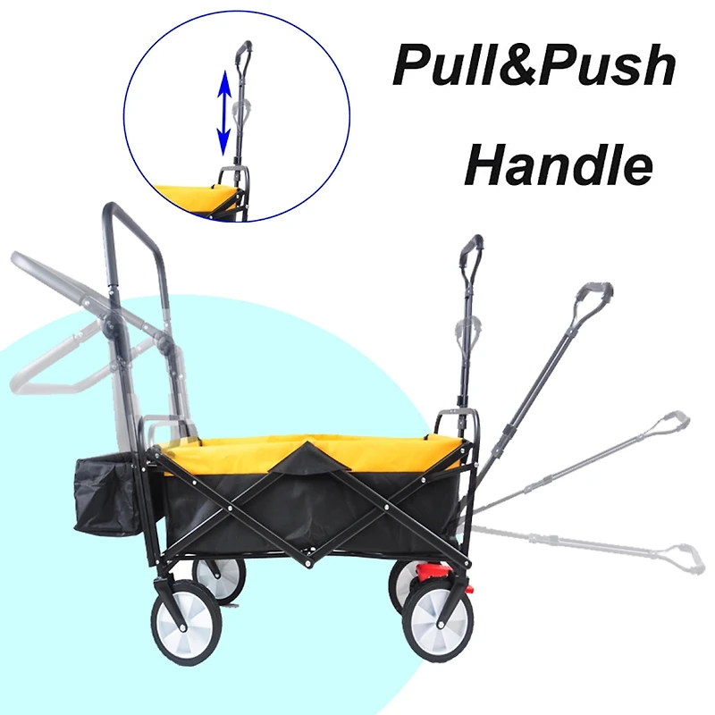 Streamdale Folding Utility Wagon Heavy-Duty, Portable