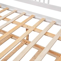 Streamdale Full Daybed Wood Bed With Twin Trundle