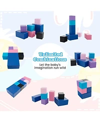 7-Piece Big Foam Building Blocks for Toddlers and Kids