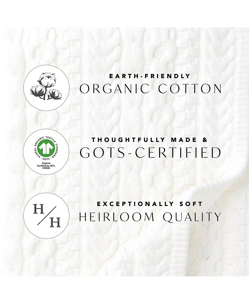 Hope & Henry Boys Organic Long Sleeve Henley Pullover Sweater with Elbow Patches