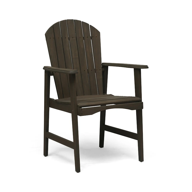 Streamdale Acacia Wood Adirondack Chairs (Set of 2) for Outdoor Patio