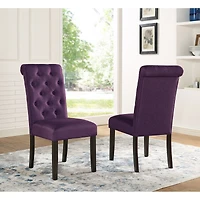 Simplie Fun 5-Piece Dining Set, Hairpin Dining Table with 4 Chairs, 4 Color Options