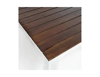 Simplie Fun Bali Acacia Wood Picnic Bench (Set Of 2)