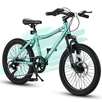 Streamdale 20" Kids Bike 7-Speed, Disc Brake, Front Suspension