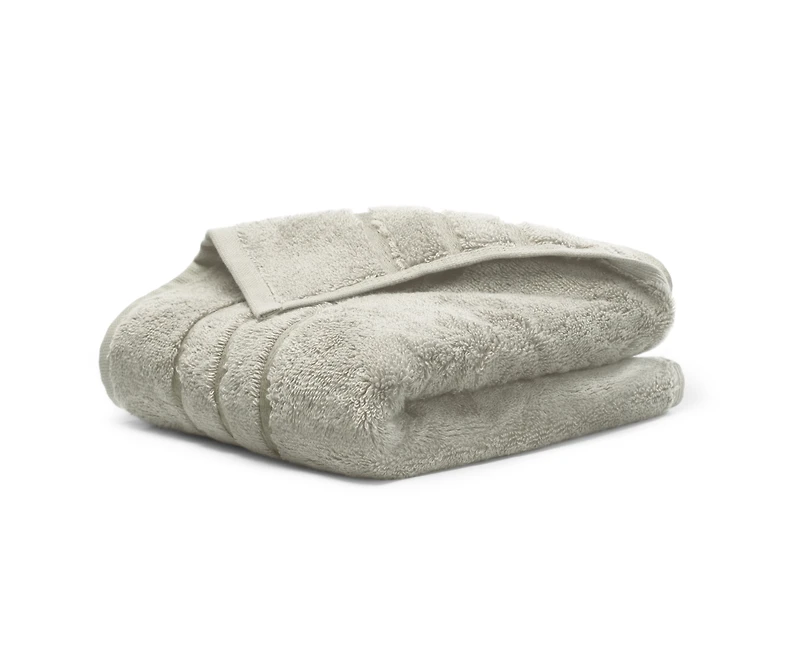 Cariloha Hand Towel | Harbor Gray | 16"x24" | Turkish Cotton & Viscose Material Blend | Extra Smooth, Odor Resistant and Highly Absorbent