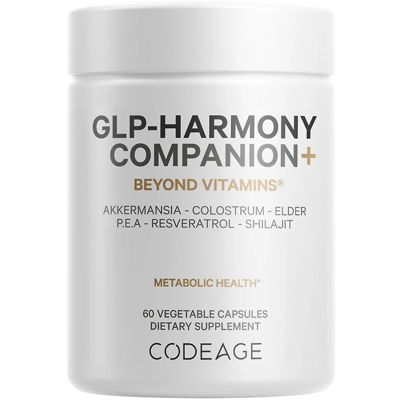 Codeage Glp-Harmony Companion+ Supplement - Glp-1 Agonist Support
