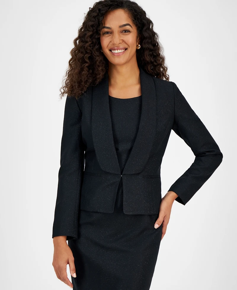 Le Suit Women's Shawl-Collar Jacket Dress Regular & Petite