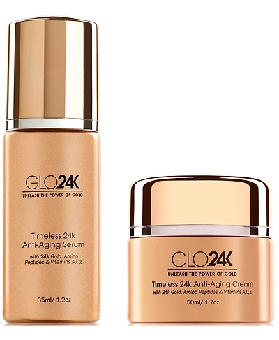 GLO24K Anti-Aging Cream and Serum
