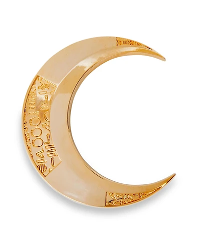 Marvel Studios Moon Knight 14KT Gold Crescent Blade Replica Limited Edition Enamel Pin Sdcc 2022 Exclusive | Metal Brooch Badge Accessories For Backpa