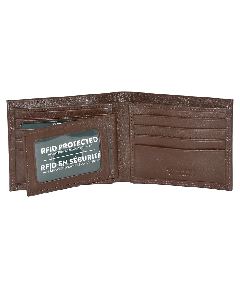 Roots Men's Leather Slim Wallet
