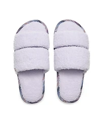 Women s Equinox Sherpa Double Strap Slippers / House Shoes